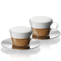 VIEW CAPPUCCINO CUPS AND SAUCER